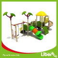 Outdoor Plastik Spielzeug Typ Kindergarten Outdoor Spielplatz mit Swing Set und Slides